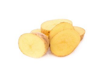 potato isolated on white background