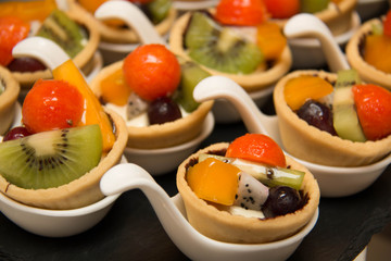 Mixed fruit tart