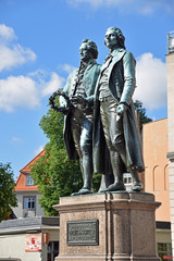 Goethe-Schiller-Denkmal in Weimar