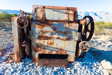  Tractor in Death Valley