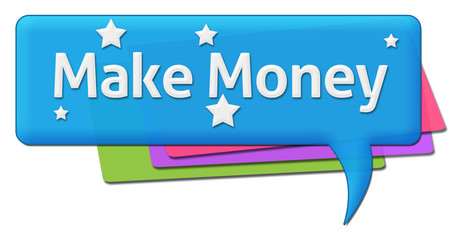 Make Money Colorful Comment Symbol 