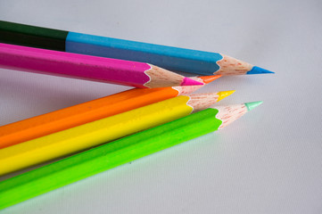 many color pencil out of the box.