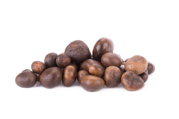 Mushroom - Barometer Earthstars isolate on white