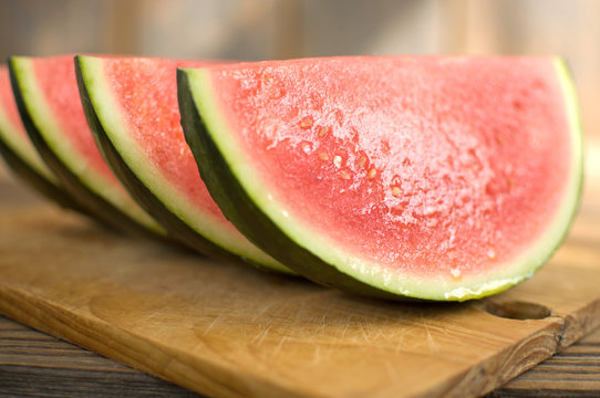 Watermelon close up