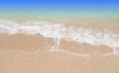Wave & Sand beach background