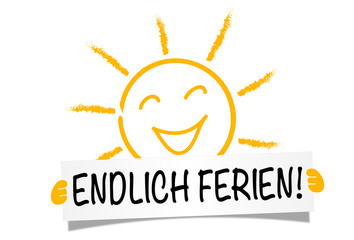 Obraz premium Sommer Sonne Ferien Urlaub