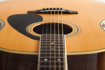 Fototapeta premium Acoustic Guitar, Musical Instrument