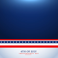 4th of july background illustration