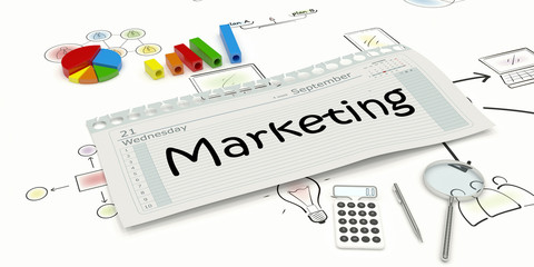 Fototapeta premium concept marketing