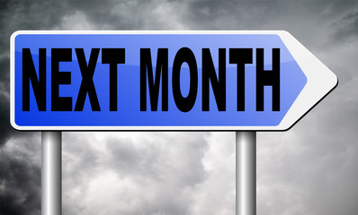 Obraz premium next month