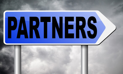 Obraz premium business partners