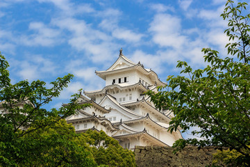 Fototapeta premium Himeji castle ; The one of National treasure of Japan