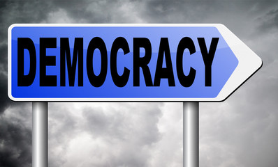 Obraz premium democracy