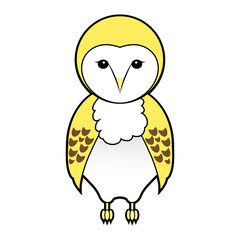 barn owl vector designs vector