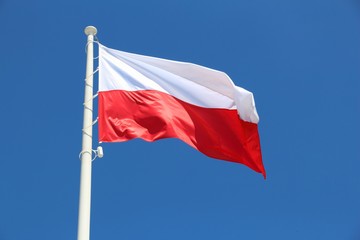Obraz na płótnie Canvas Flag of Poland
