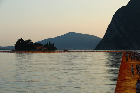 The Floating Piers, Monte Isola, Lago d'Iseo