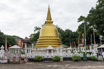 Stupa in Dambulla. Sri Lanka.