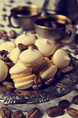 Biscuits with meringue