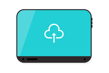 Tablet vector illustration