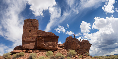 Wukoki Ruins complex in Wupatki national monument, Arizona