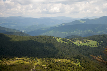 Fototapeta premium Carpathian mountaine