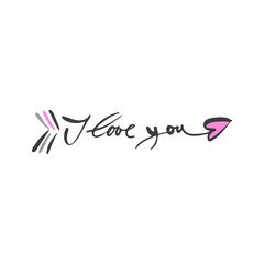 i_love_you_arrow_lettering