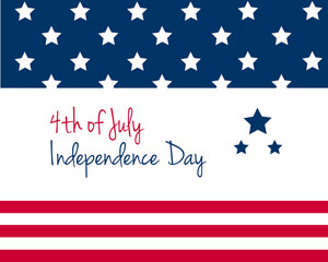 4th of July abstract design