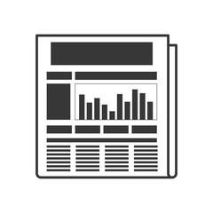 Data concept represented by infographic icon. isolated and flat illustration 