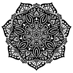 Mandala. Vintage decorative elements. Oriental pattern, vector illustration. Islam, Arabic, Indian, turkish, pakistan, chinese, ottoman motifs