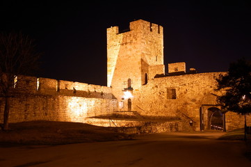 Fortress Kalemegdan, Beldrad, Serbia. Kalemegdan is the largest and the most important historical monument in Belgrade 