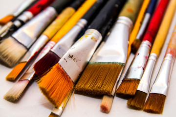 Fototapeta premium Brushes for painting