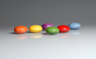 sweet chocholate lentils