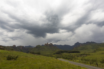 Thunderstorm in the Southern Drakensberg