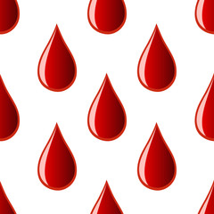 seamless pattern with blood