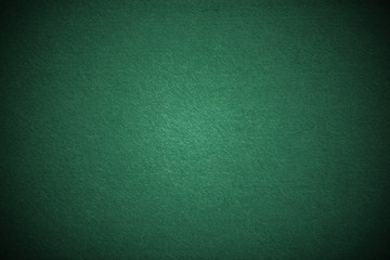 poker table from overhead