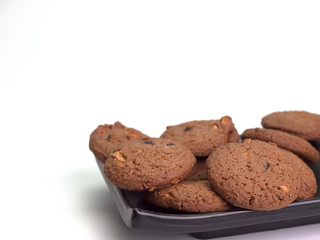 Close up, chocolate  cookie