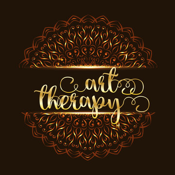 Art Therapy Mandala Logo