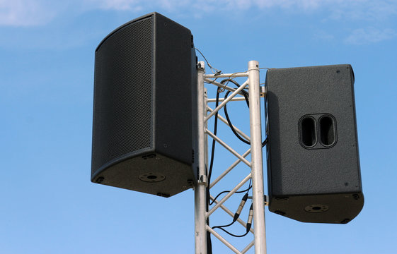 outdoors sound system