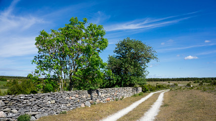 Landschaft auf der Insel Far&ouml;, Gotland, Schweden