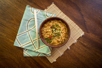 Spicy Ramen Noodle Soup