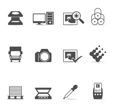 Single Color Icons - More Printing & Graphic Design