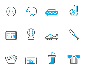 Duotone Icons -  Baseball