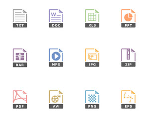 Duotone Icons - File Formats 12