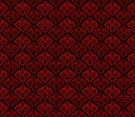 Seamless background with flower pattern. 