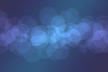 Colourful abstract bokeh design on a black background