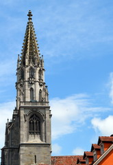 Fototapeta na wymiar Münsterturm in Konstanz