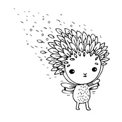 Cute little fairy.