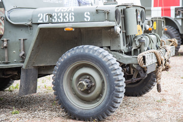 Fototapeta na wymiar Military vehicle