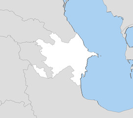 Map - Azerbaijan
