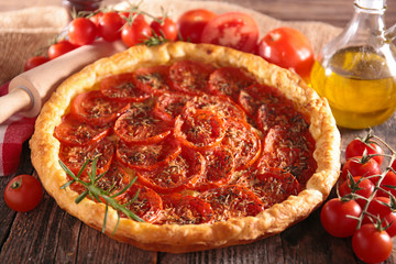 tomato quiche